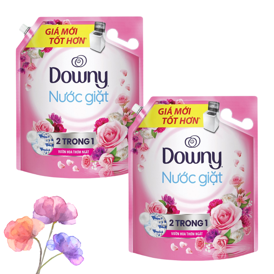 NG Downy vườn hoa túi 2.65kg 1